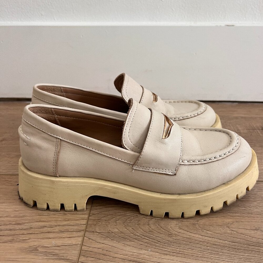 White Loafers
